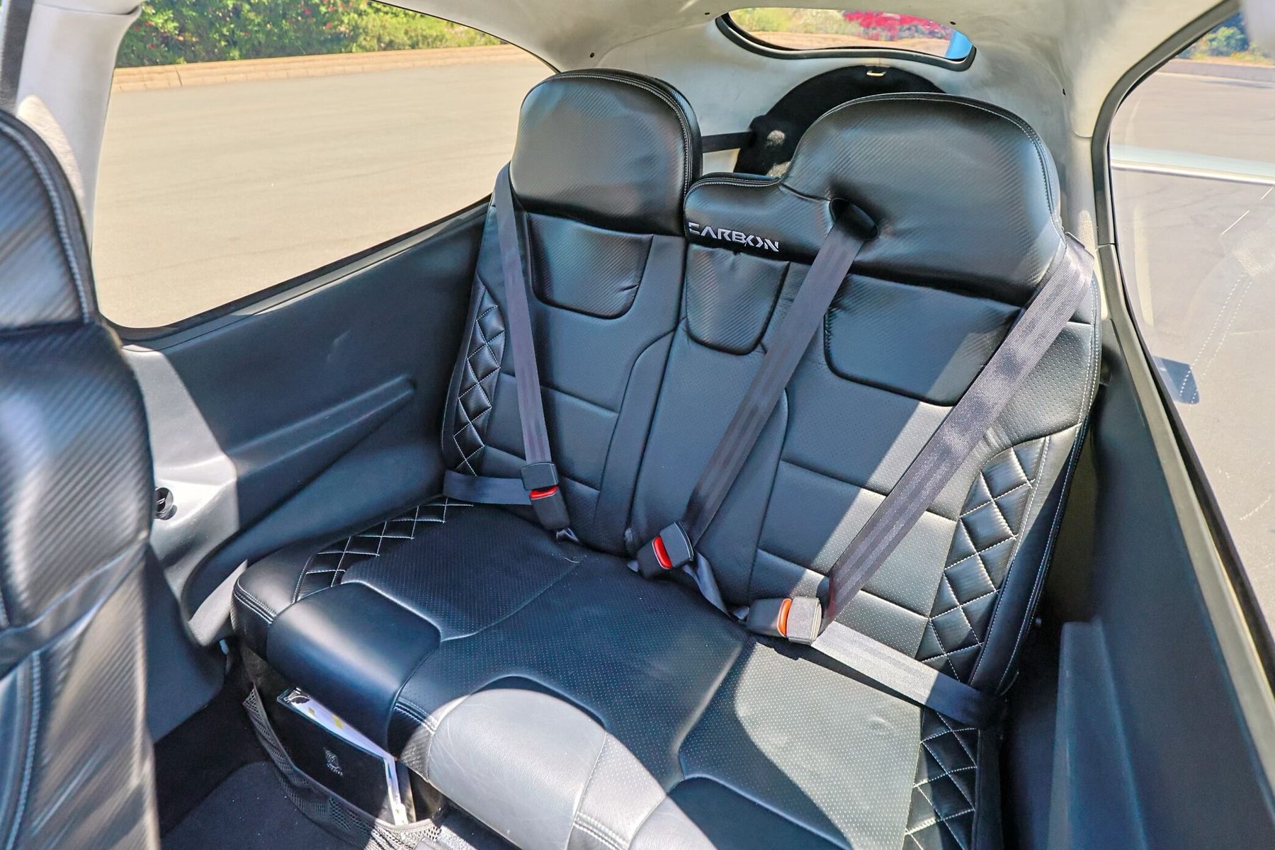 Rear seating